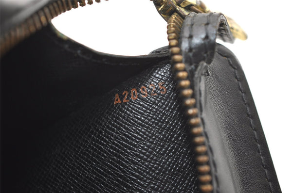 Authentic Louis Vuitton Epi Pochette Homme Clutch Hand Bag Black M52522 LV 2544J