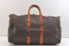 Authentic Louis Vuitton Monogram Keepall Bandouliere 45 M41418 Boston Bag 2544K