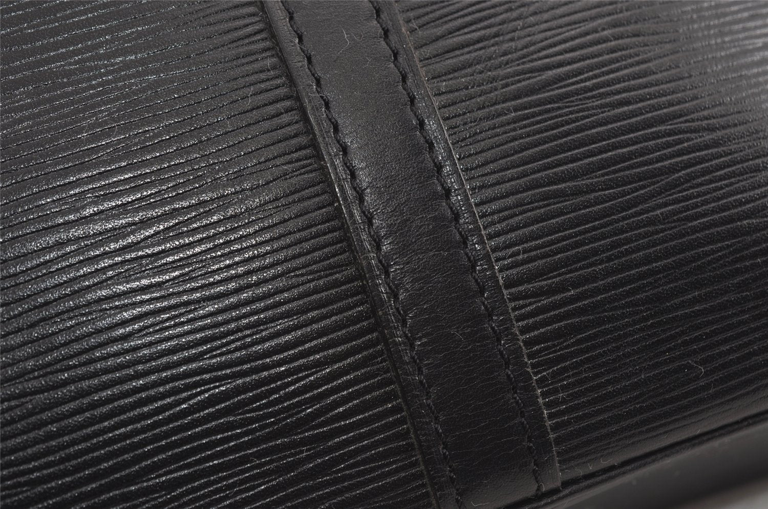 Authentic Louis Vuitton Epi Porte Documents Voyage Briefcase M59162 Black 2547I