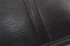 Authentic Louis Vuitton Epi Porte Documents Voyage Briefcase M59162 Black 2547I