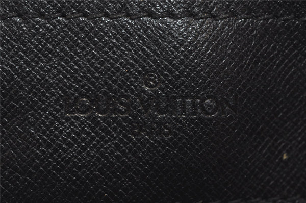 Authentic Louis Vuitton Epi Porte Documents Voyage Briefcase M59162 Black 2547I