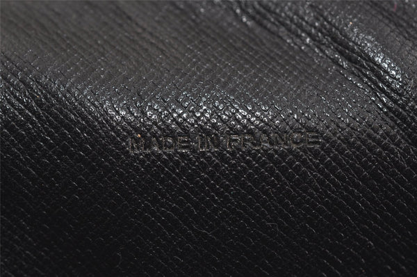 Authentic Louis Vuitton Epi Porte Documents Voyage Briefcase M59162 Black 2547I