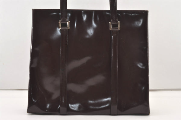 Authentic GUCCI Vintage Shoulder Hand Bag Leather Brown Junk 2547J