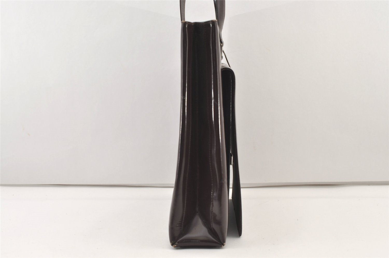 Authentic GUCCI Vintage Shoulder Hand Bag Leather Brown Junk 2547J