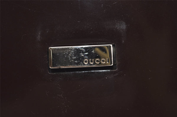 Authentic GUCCI Vintage Shoulder Hand Bag Leather Brown Junk 2547J