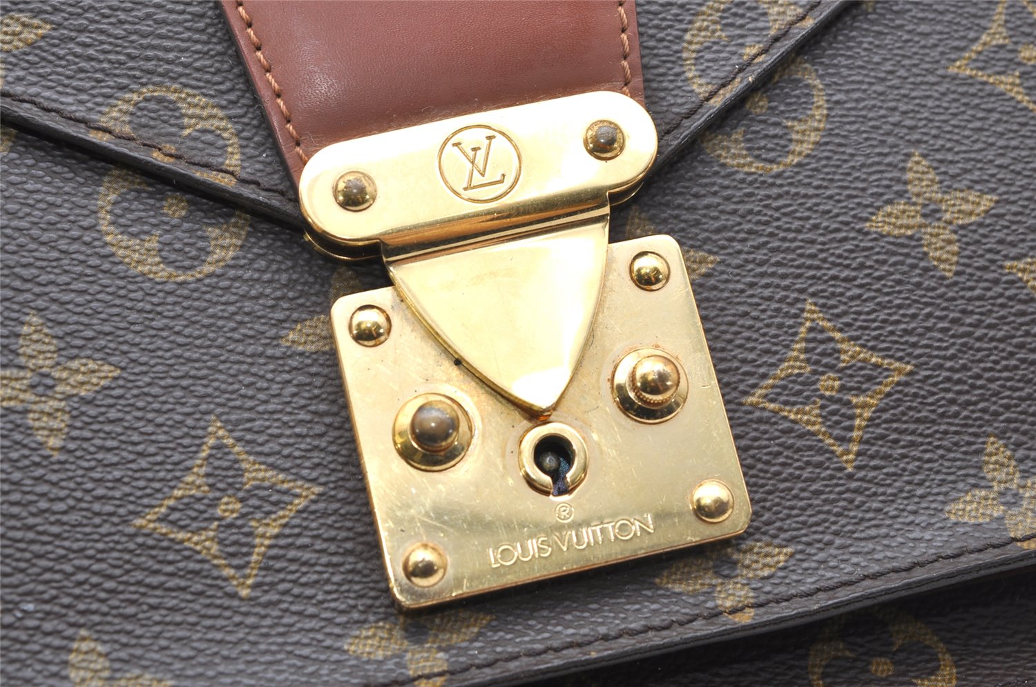 Authentic Louis Vuitton Monogram Monceau 2Way Shoulder Hand Bag M51187 LV 2547K