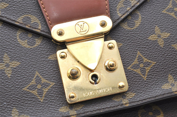 Authentic Louis Vuitton Monogram Monceau 2Way Shoulder Hand Bag M51187 LV 2547K