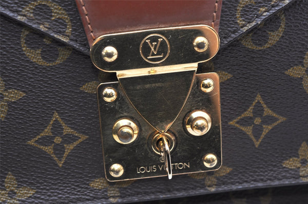 Authentic Louis Vuitton Monogram Monceau 2Way Shoulder Hand Bag M51187 LV 2547K