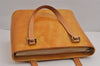 Authentic Louis Vuitton Vernis Houston Shoulder Hand Bag Yellow M91004 LV 2548J