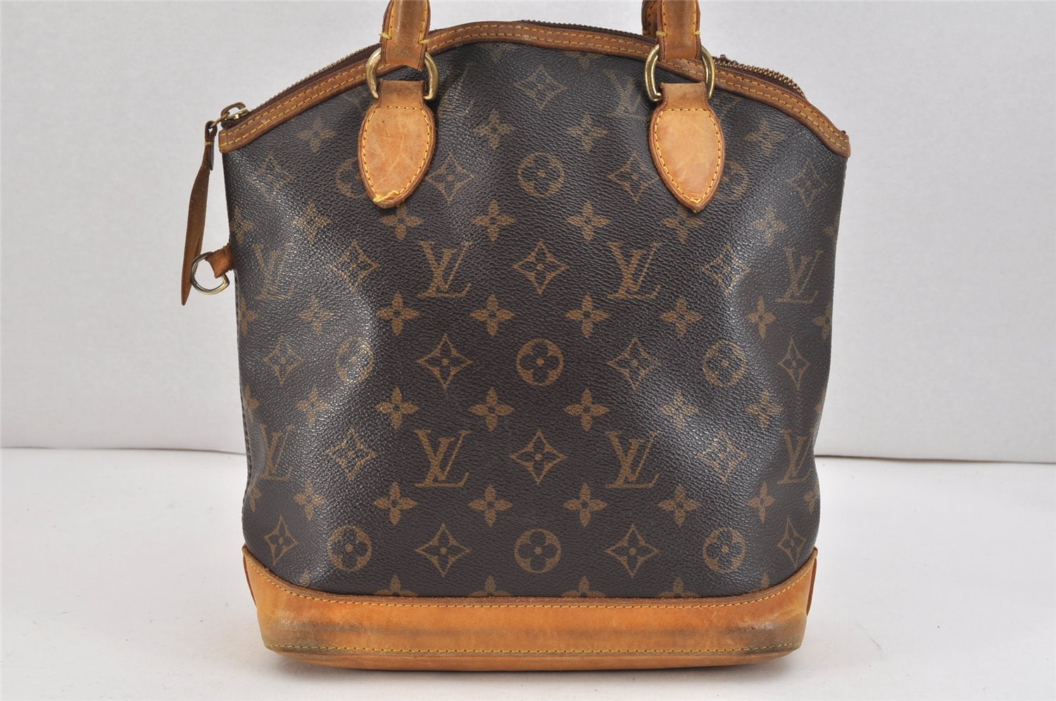 Authentic Louis Vuitton Monogram Lockit Hand Tote Bag Purse M40102 Junk 2548K