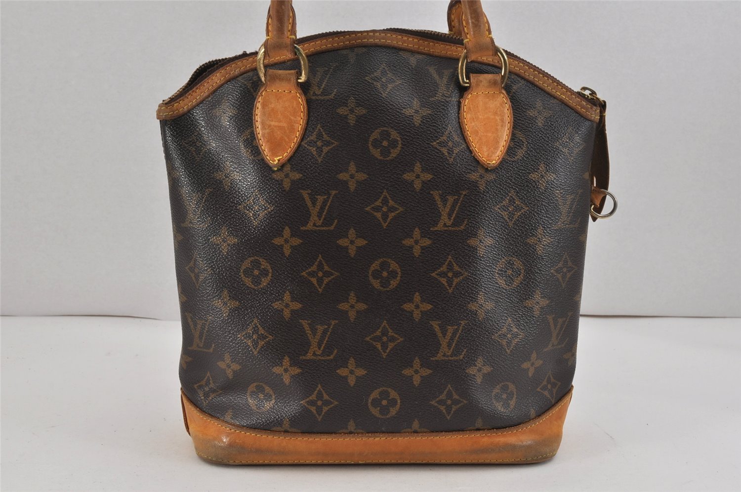 Authentic Louis Vuitton Monogram Lockit Hand Tote Bag Purse M40102 Junk 2548K