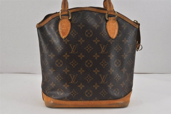 Authentic Louis Vuitton Monogram Lockit Hand Tote Bag Purse M40102 Junk 2548K