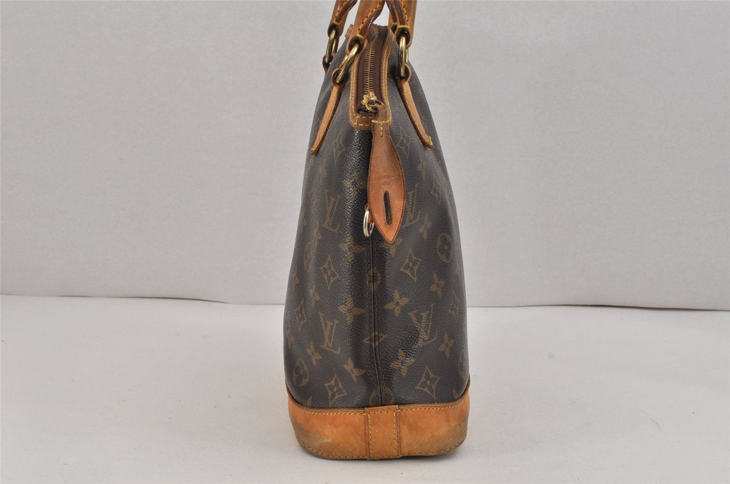 Authentic Louis Vuitton Monogram Lockit Hand Tote Bag Purse M40102 Junk 2548K
