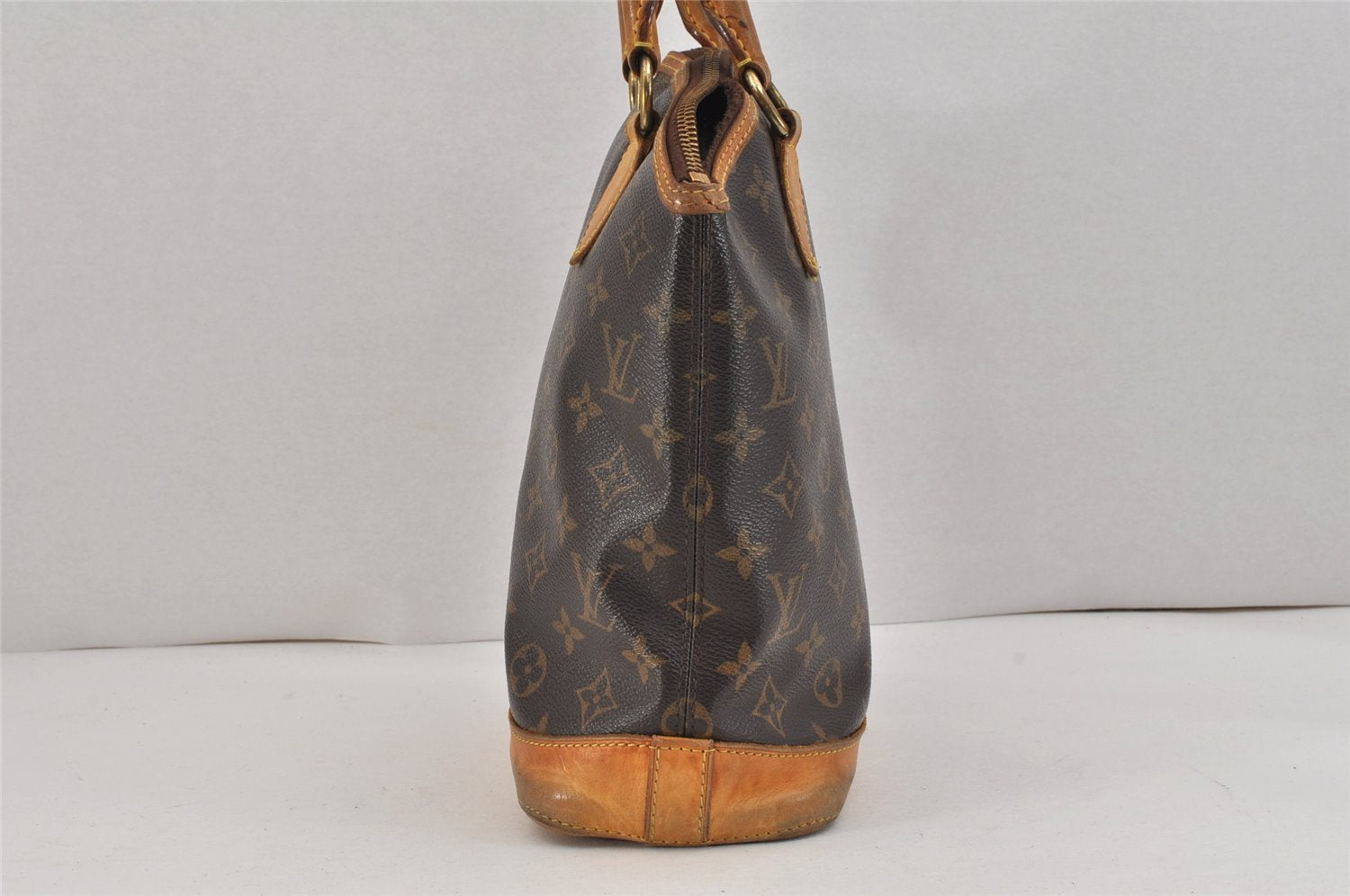 Authentic Louis Vuitton Monogram Lockit Hand Tote Bag Purse M40102 Junk 2548K