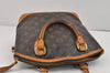 Authentic Louis Vuitton Monogram Lockit Hand Tote Bag Purse M40102 Junk 2548K