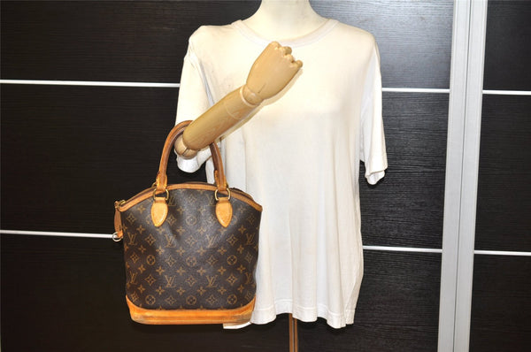 Authentic Louis Vuitton Monogram Lockit Hand Tote Bag Purse M40102 Junk 2548K