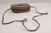 Authentic GUCCI GG Plus Shoulder Cross Body Bag Purse PVC Leather Brown 2549J