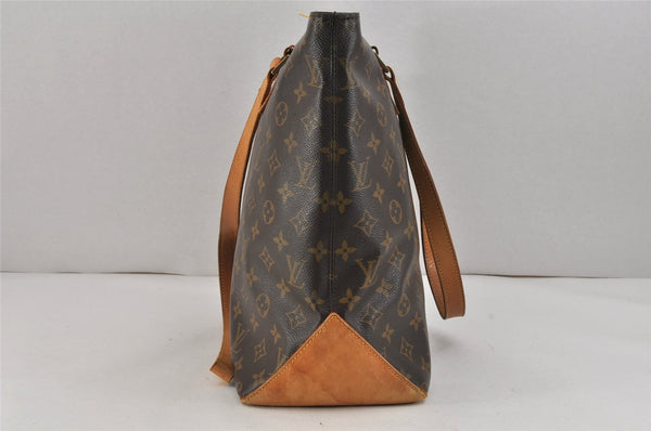 Authentic Louis Vuitton Monogram Cabas Mezzo Shoulder Tote Bag M51151 Junk 2549K