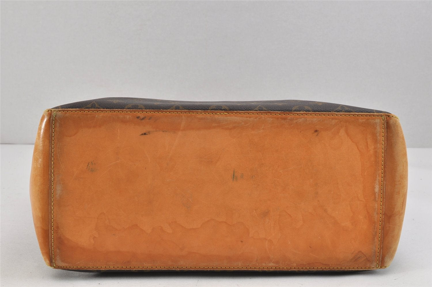 Authentic Louis Vuitton Monogram Cabas Mezzo Shoulder Tote Bag M51151 Junk 2549K