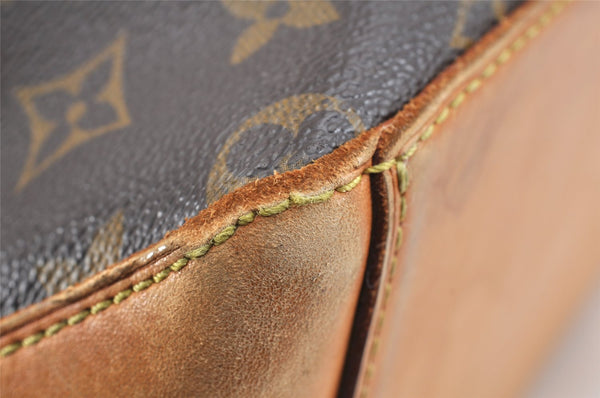 Authentic Louis Vuitton Monogram Cabas Mezzo Shoulder Tote Bag M51151 Junk 2549K