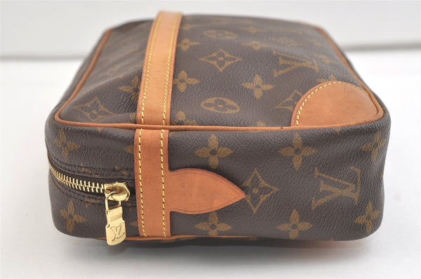 Authentic Louis Vuitton Monogram Compiegne 28 Clutch Hand Bag M51845 LV 2550K