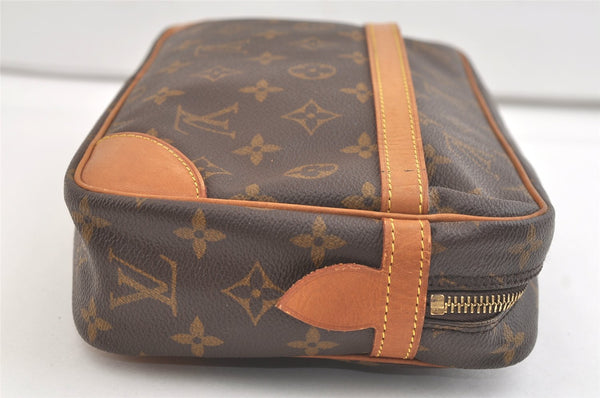 Authentic Louis Vuitton Monogram Compiegne 28 Clutch Hand Bag M51845 LV 2550K