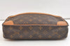 Authentic Louis Vuitton Monogram Compiegne 28 Clutch Hand Bag M51845 LV 2550K