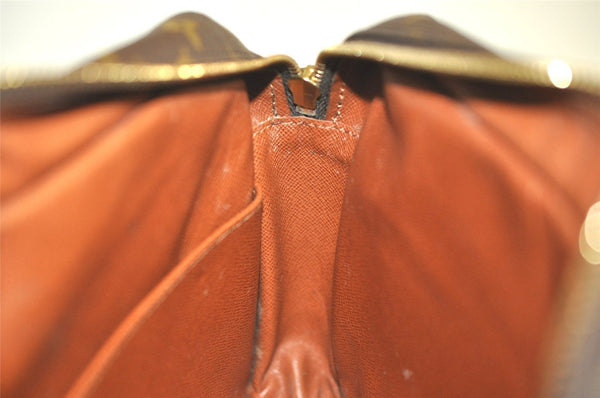 Authentic Louis Vuitton Monogram Compiegne 28 Clutch Hand Bag M51845 LV 2550K