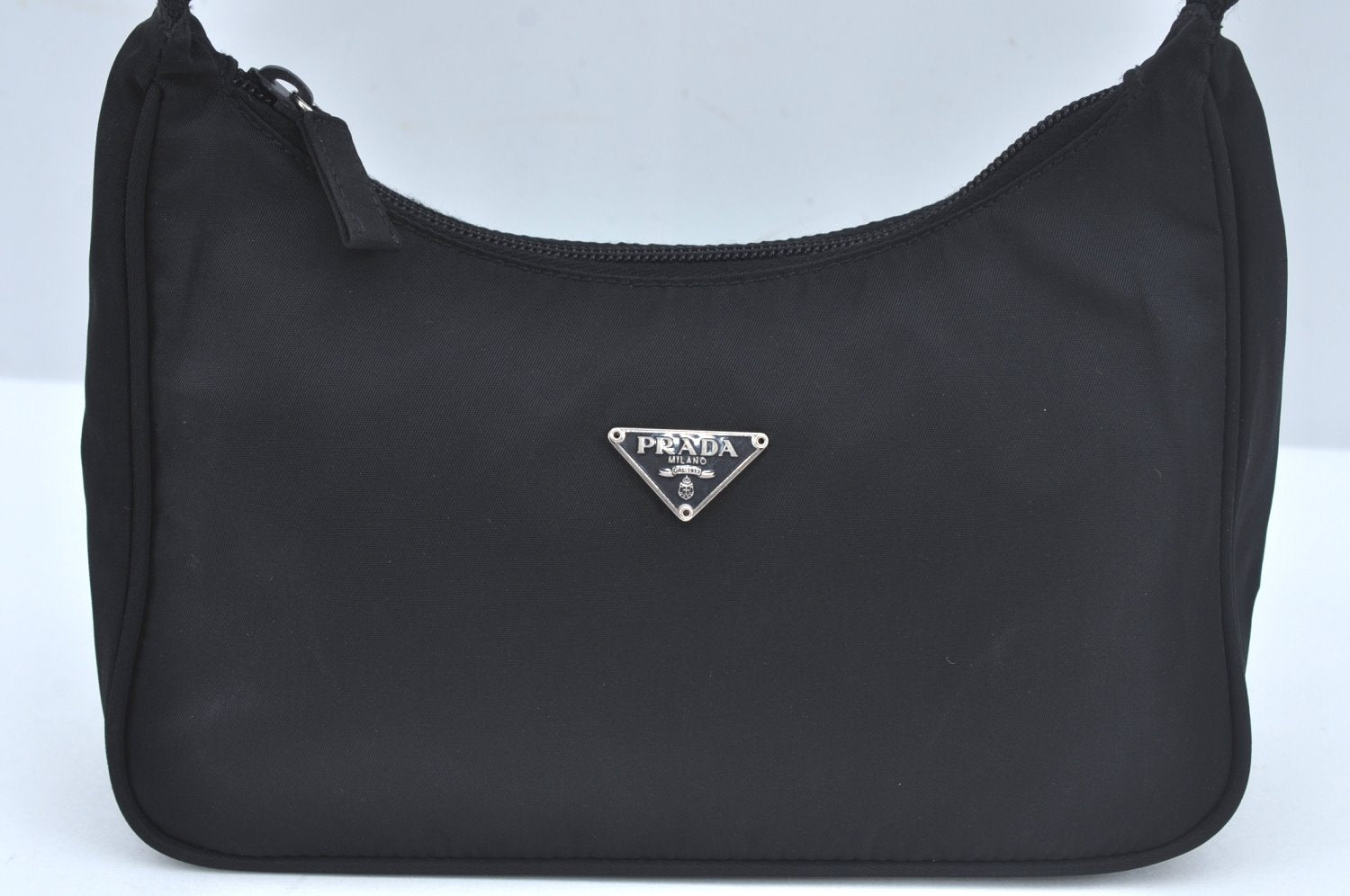 Authentic PRADA Nylon Tessuto Sport Shoulder Hand Bag Purse MV515 Black 2551J