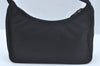 Authentic PRADA Nylon Tessuto Sport Shoulder Hand Bag Purse MV515 Black 2551J