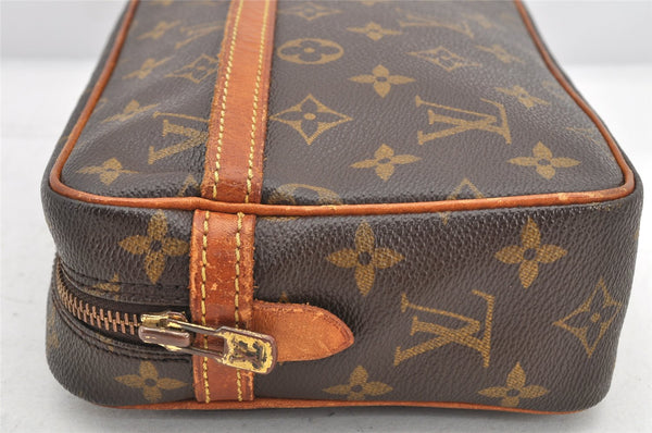 Authentic Louis Vuitton Monogram Compiegne 23 Clutch Hand Bag M51847 LV 2551K
