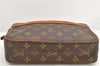 Authentic Louis Vuitton Monogram Compiegne 23 Clutch Hand Bag M51847 LV 2551K