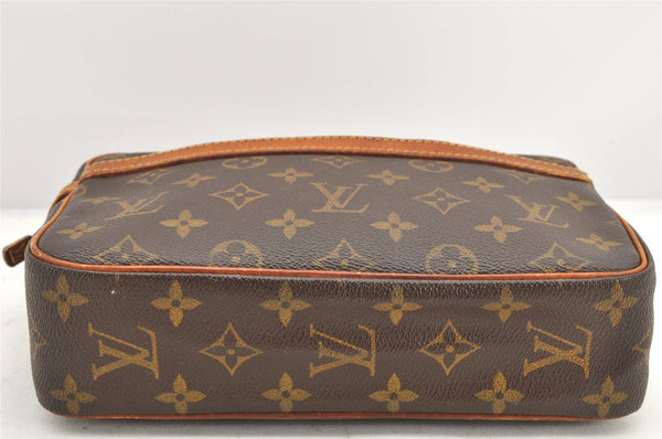 Authentic Louis Vuitton Monogram Compiegne 23 Clutch Hand Bag M51847 LV 2551K