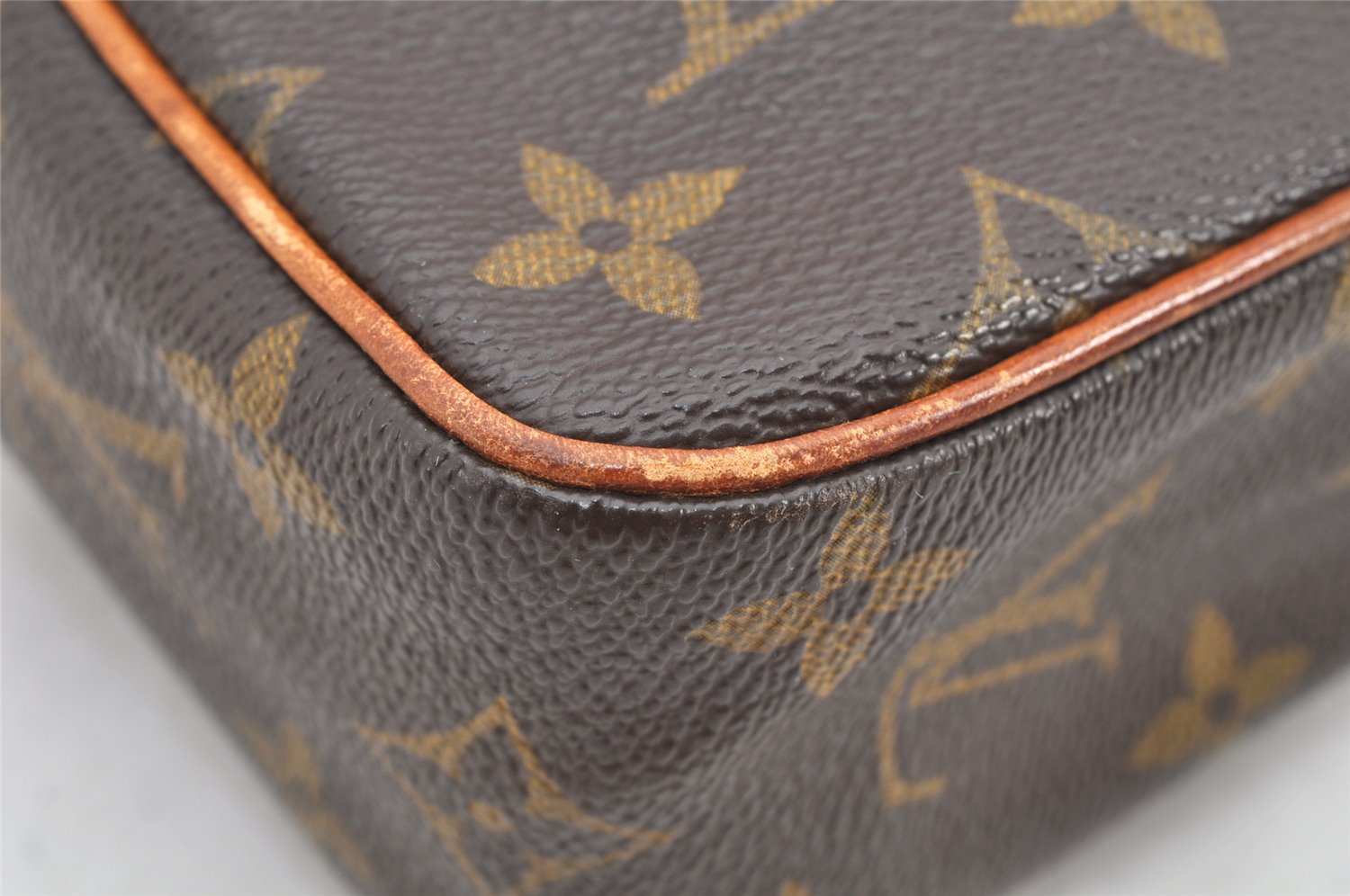Authentic Louis Vuitton Monogram Compiegne 23 Clutch Hand Bag M51847 LV 2551K