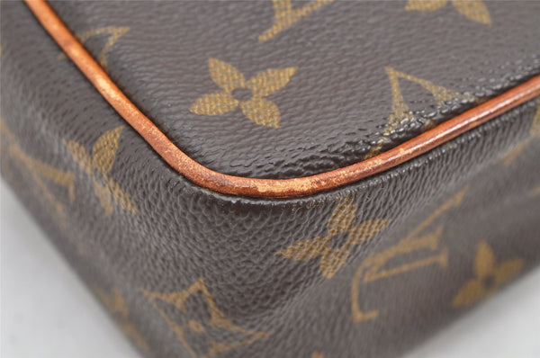 Authentic Louis Vuitton Monogram Compiegne 23 Clutch Hand Bag M51847 LV 2551K