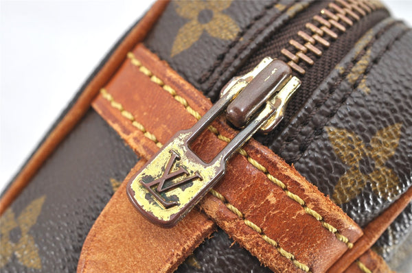 Authentic Louis Vuitton Monogram Compiegne 23 Clutch Hand Bag M51847 LV 2551K