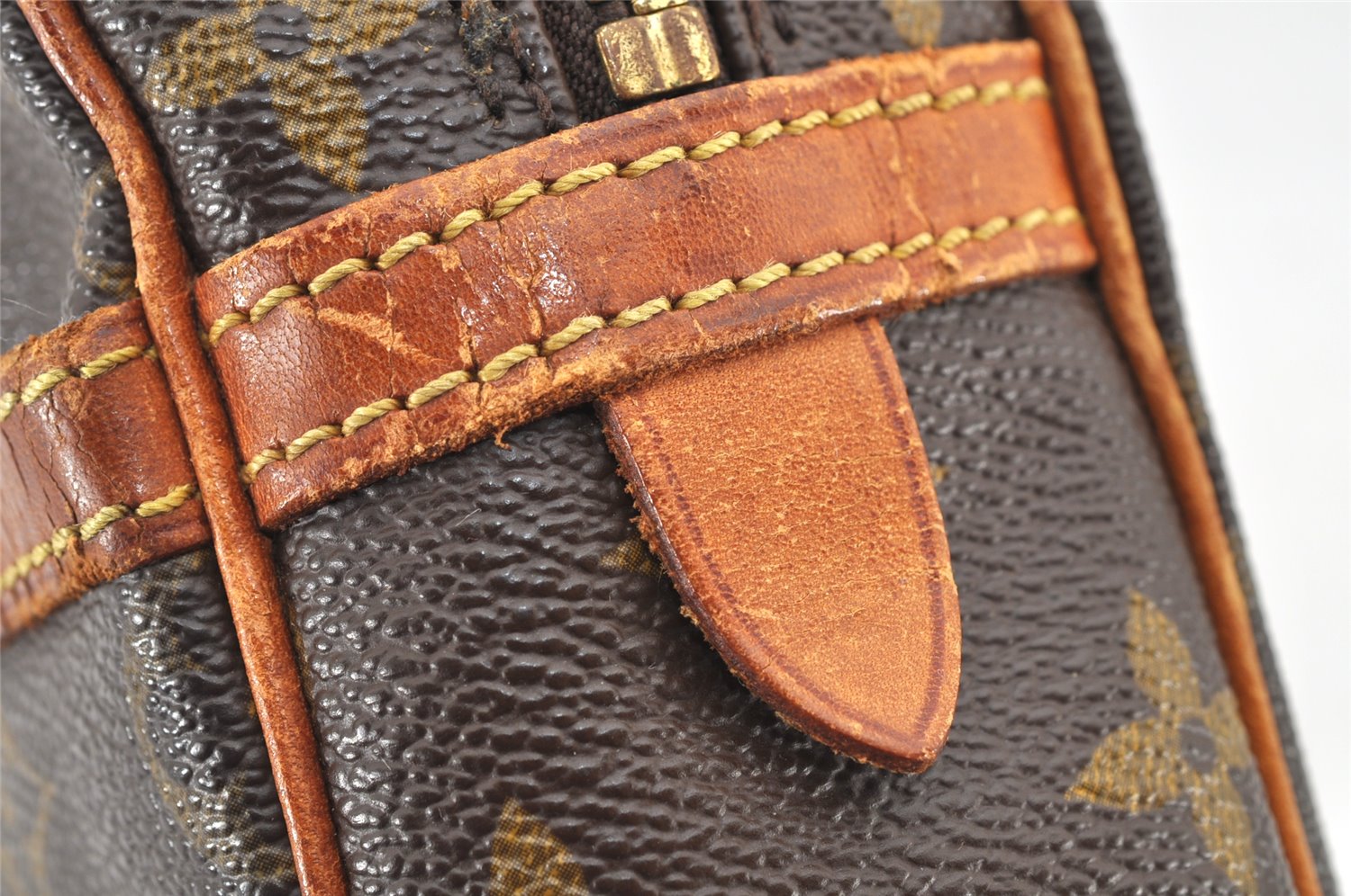 Authentic Louis Vuitton Monogram Compiegne 23 Clutch Hand Bag M51847 LV 2551K