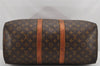 Authentic Louis Vuitton Monogram Keepall 45 Travel Boston Bag M41428 LV 2552K