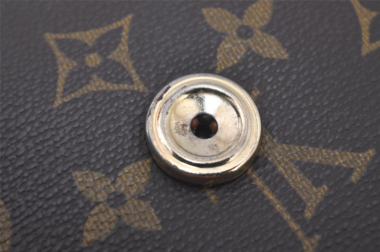 Authentic Louis Vuitton Monogram Saint Cloud GM M51242 Shoulder Cross Bag 2555I