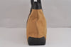 Authentic GUCCI Web Sherry Line Shoulder Tote Bag Canvas Leather Beige 2555J