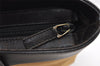 Authentic GUCCI Web Sherry Line Shoulder Tote Bag Canvas Leather Beige 2555J