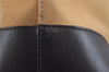 Authentic GUCCI Web Sherry Line Shoulder Tote Bag Canvas Leather Beige 2555J