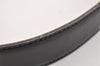 Authentic HERMES Constance Leather Belt Size 70cm 27.6" Black Brown Box 2556I