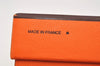 Authentic HERMES Constance Leather Belt Size 70cm 27.6" Black Brown Box 2556I