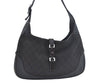 Authentic GUCCI Jackie Shoulder Hand Bag GG Canvas Leather 00963 Brown 2556J