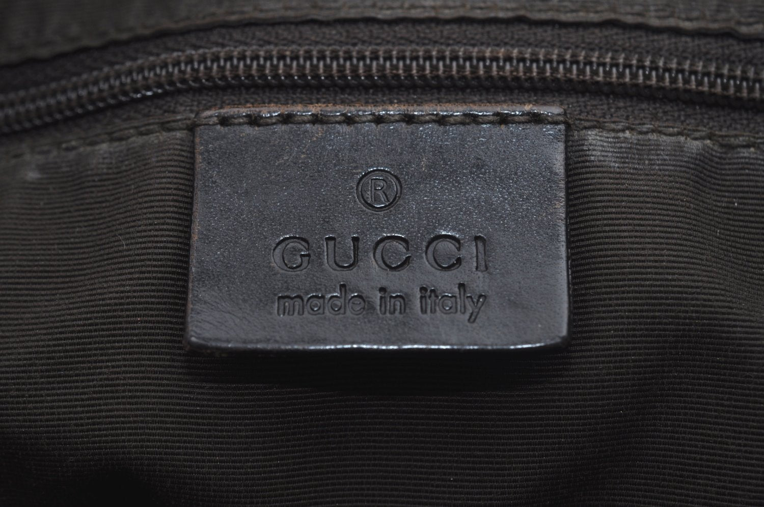 Authentic GUCCI Jackie Shoulder Hand Bag GG Canvas Leather 00963 Brown 2556J