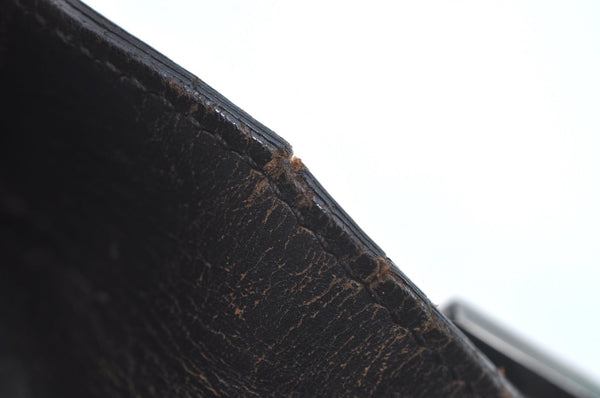 Authentic GUCCI Jackie Shoulder Hand Bag GG Canvas Leather 00963 Brown 2556J