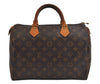 Authentic Louis Vuitton Monogram Speedy 30 Hand Boston Bag M41526 LV 2558J