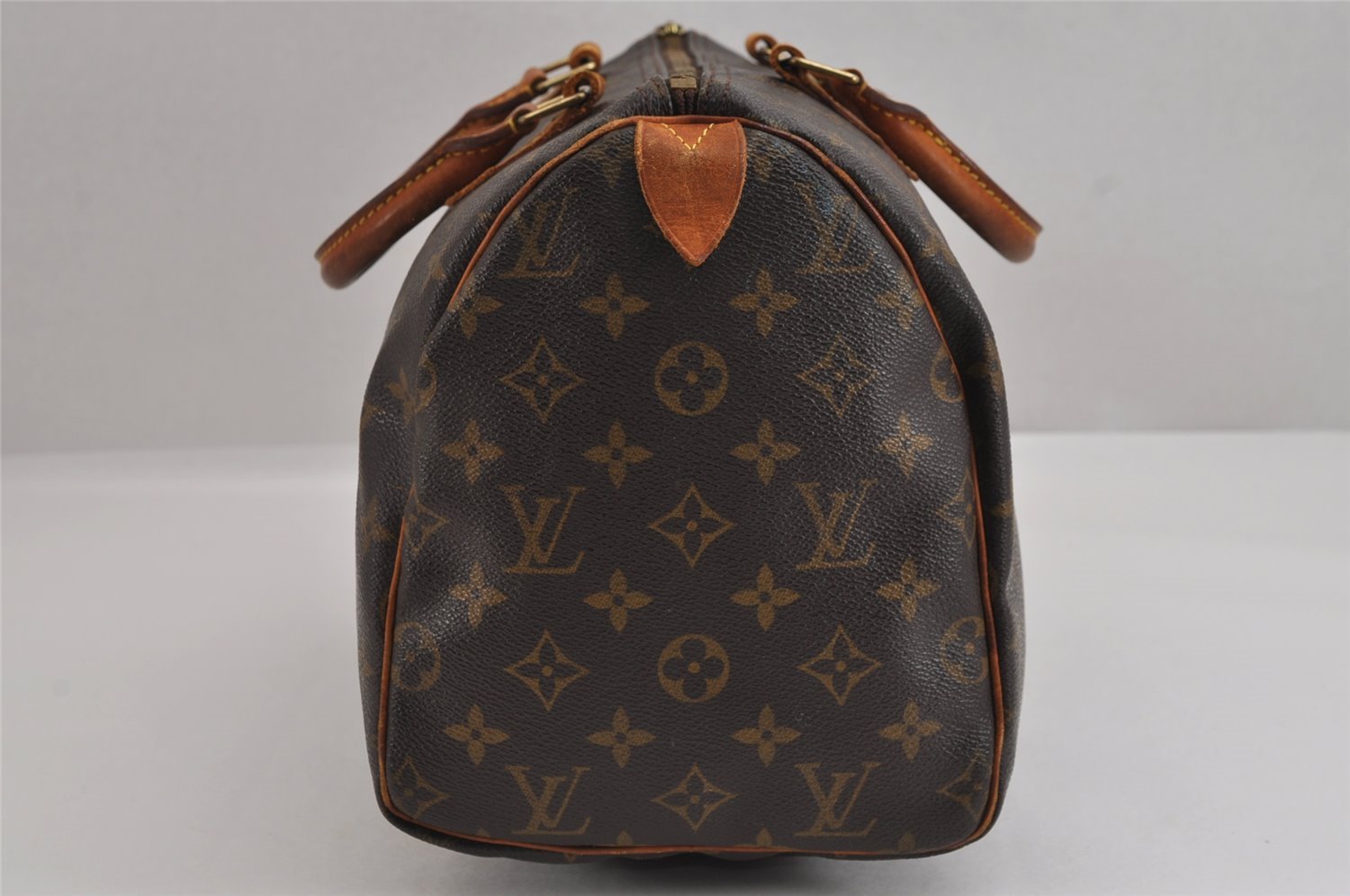 Authentic Louis Vuitton Monogram Speedy 30 Hand Boston Bag M41526 LV 2558J