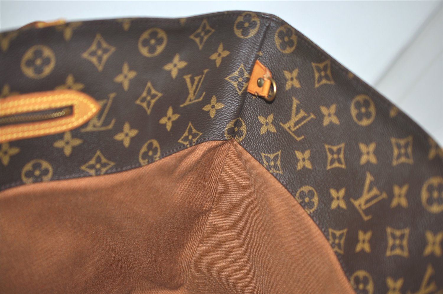 Authentic Louis Vuitton Monogram Sac Shopping PM Tote Bag M51108 LV Junk 2558K